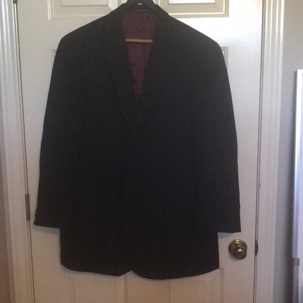 Hart Schaffer Marx Blue Blazer 46L